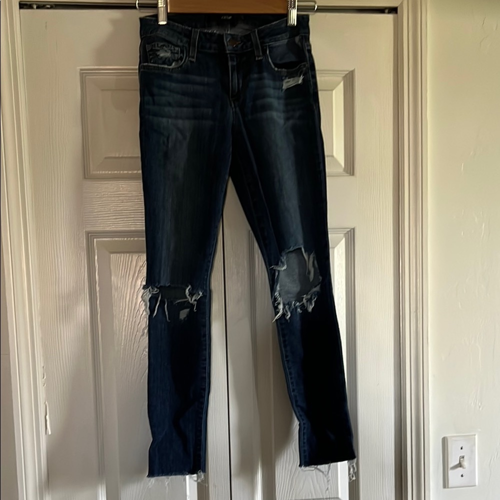 Joe’s Women's Distressed Blue Jeans